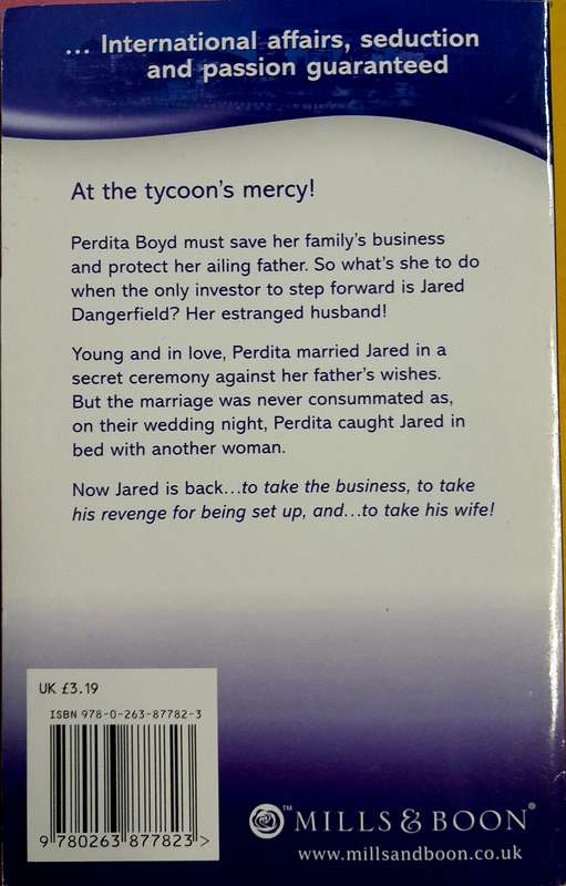 Claiming his wedding night by Lee Wilkinson Mills and Boon Modern