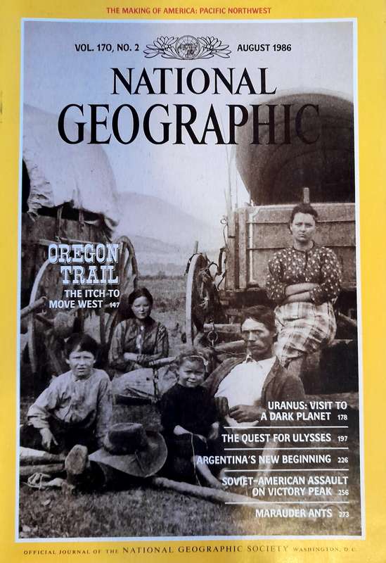 National Geographic August 1986