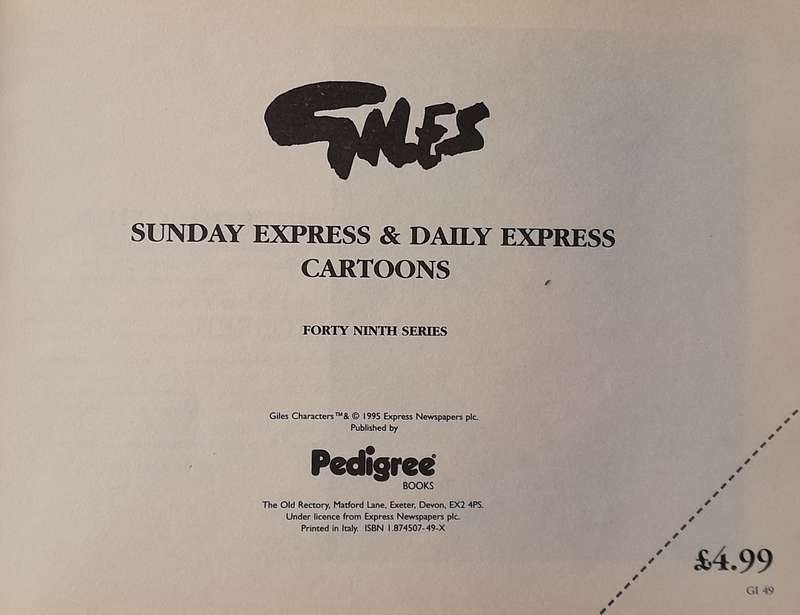 Giles 49th Series Cartoons