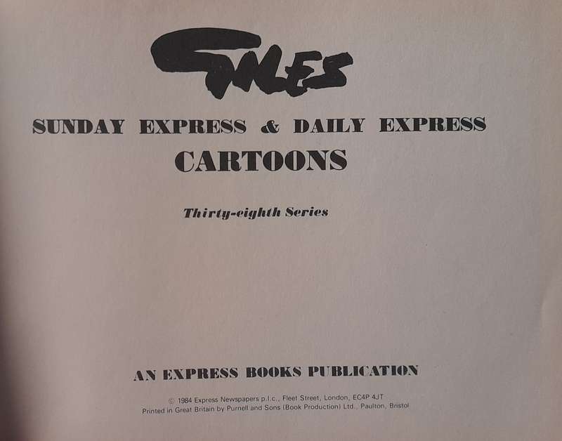 Giles 38th Series Cartoons