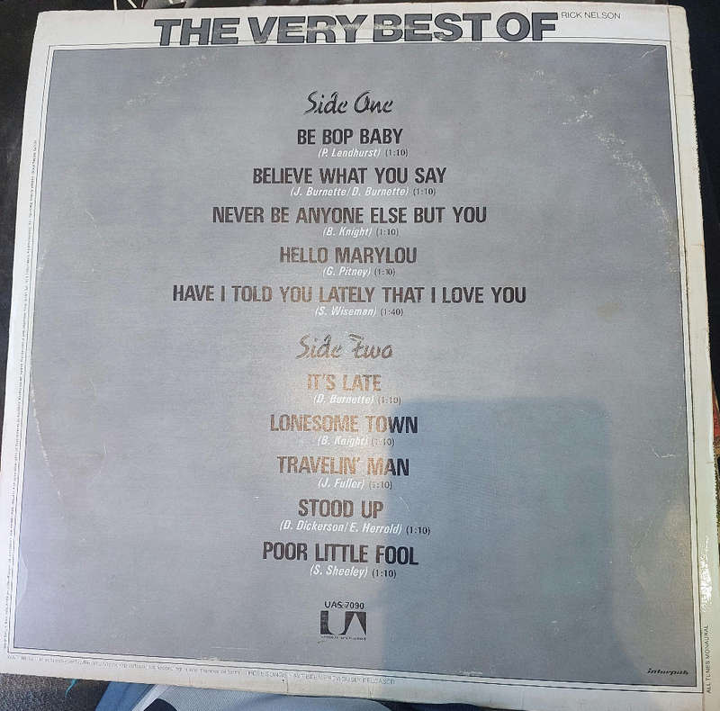 The very Best of Rick Nelson
