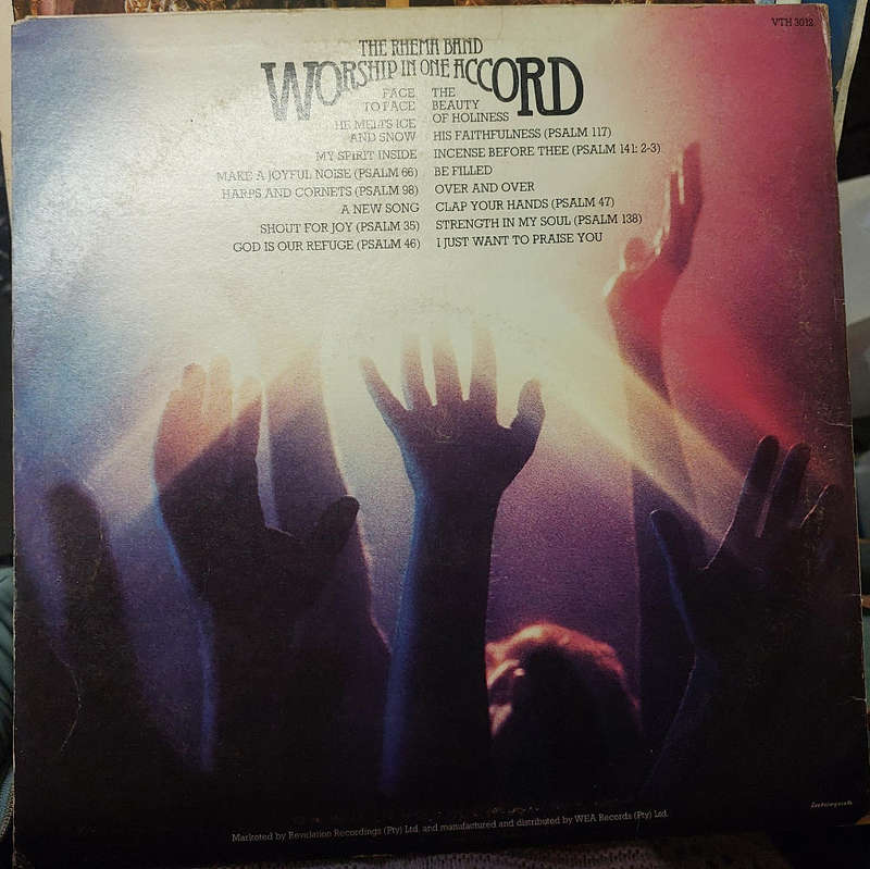 The Rhema Band - Worship in one accord (VG/VG) Vinyl