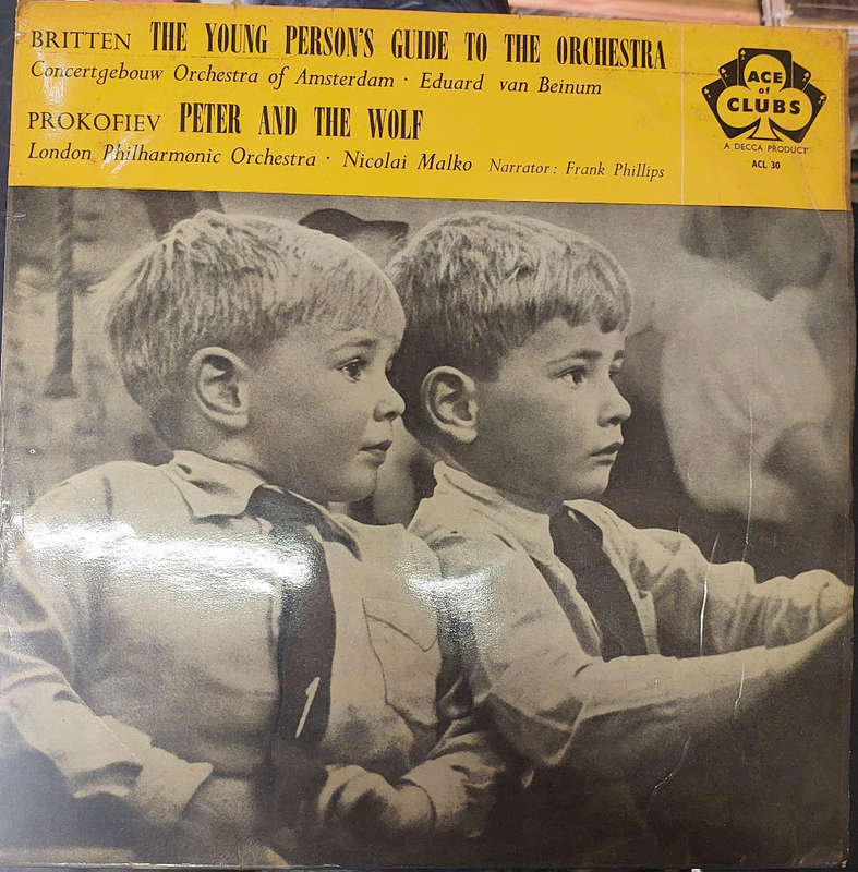 The Young guide to the orchestra (VG/VG) Vinyl
