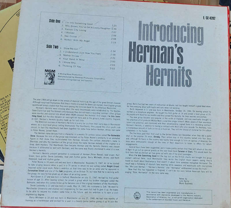 Introducing Herman's Hermits