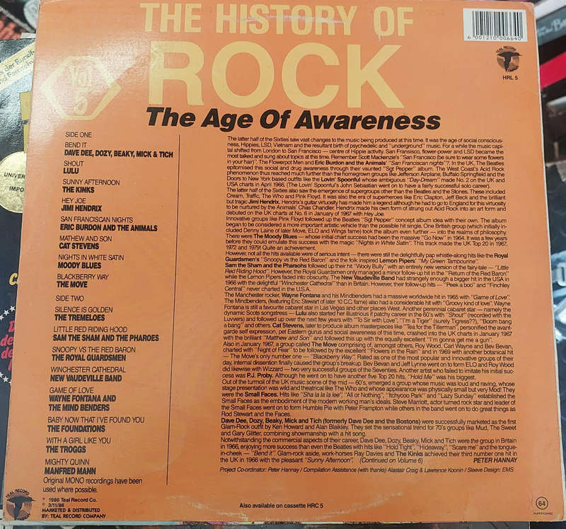 The History of Rock Vol 5