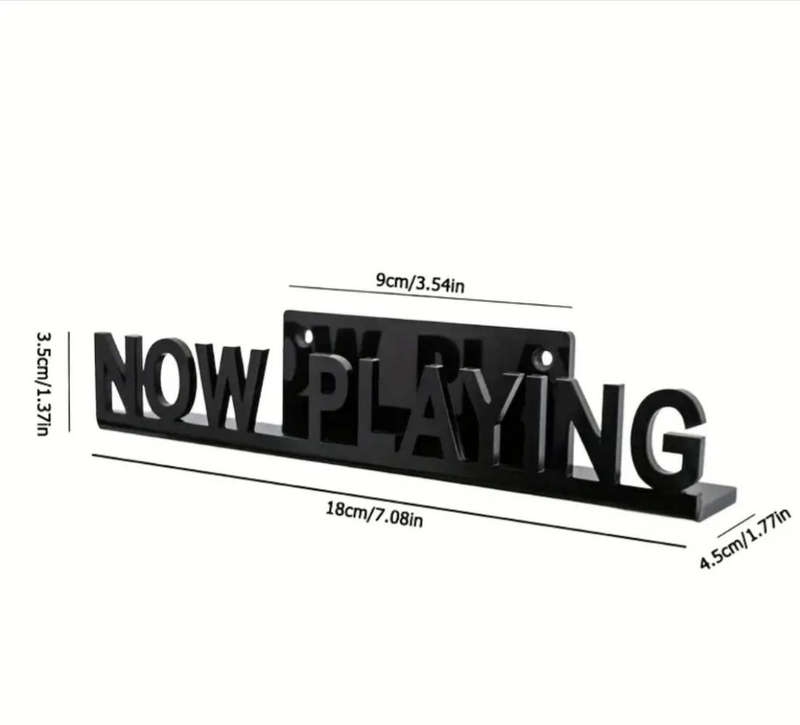 Record stand - Now playing