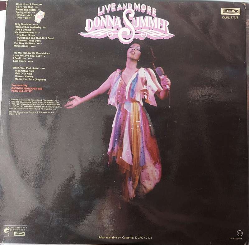Donna Summer - Live and More