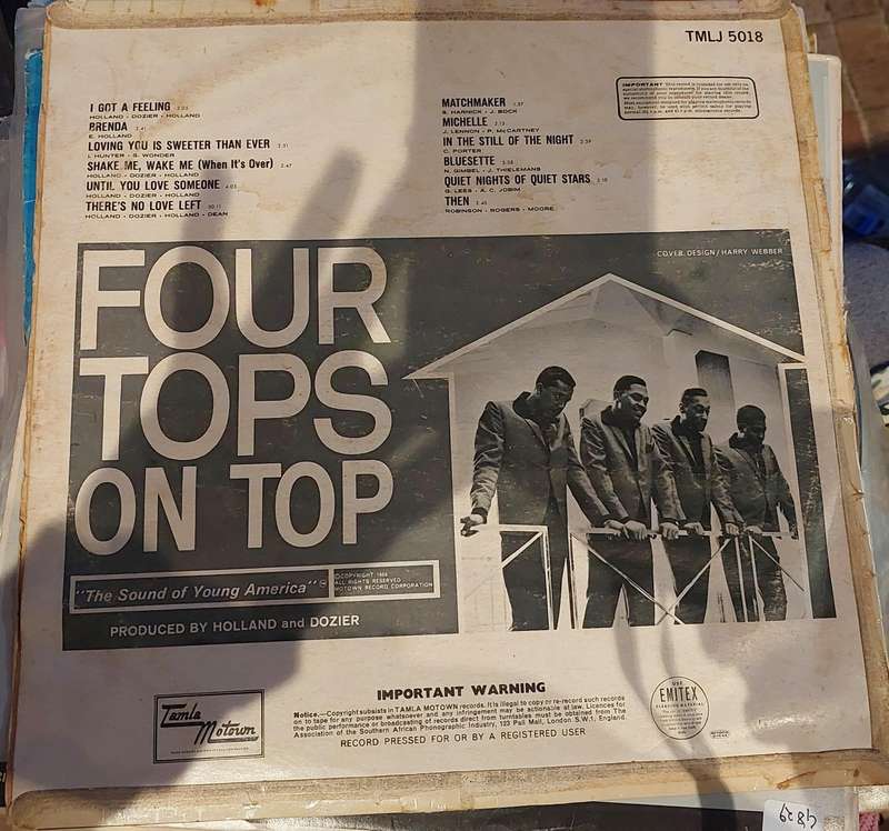 Four Tops on Top