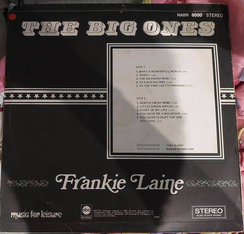 Frankie Laine - The Big Ones