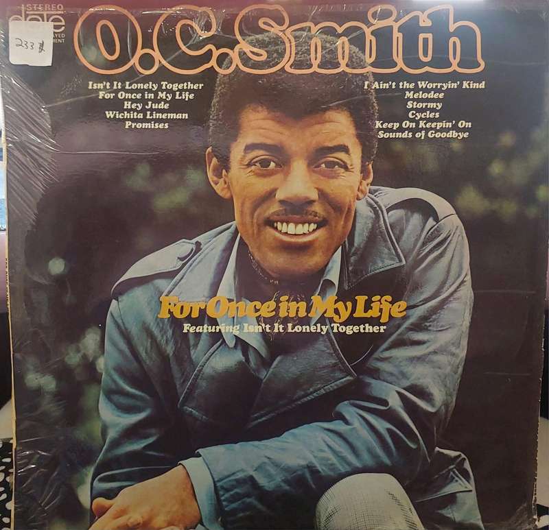OC Smith - For Once in My Life