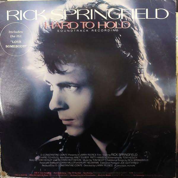 Rick Springfield - Hard to Hold