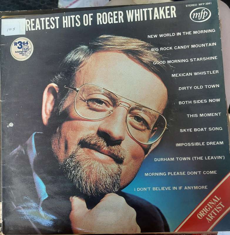The greatest hits of Roger Whittaker