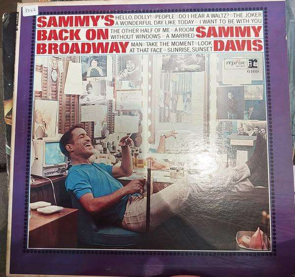 Sammy Davis - Sammy's back on broadway (VG/VG)