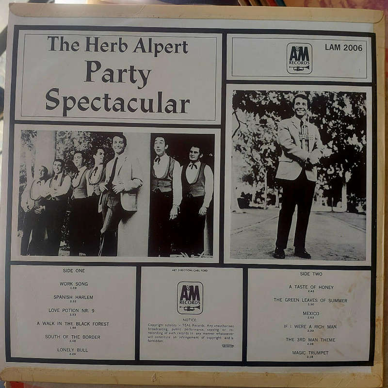 The Herb Alpert party spectacular