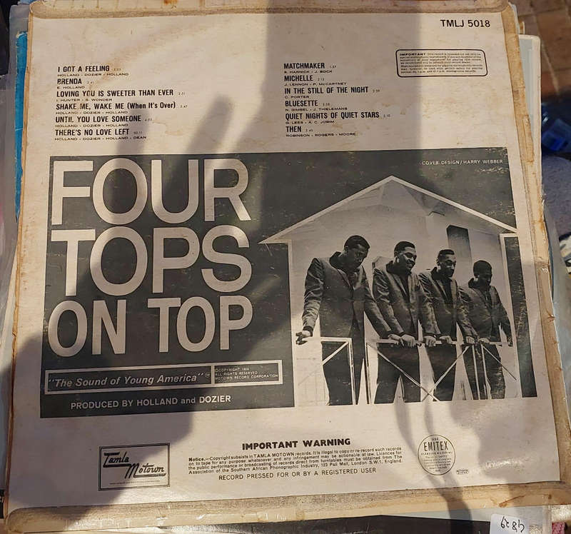 Four tops on Top