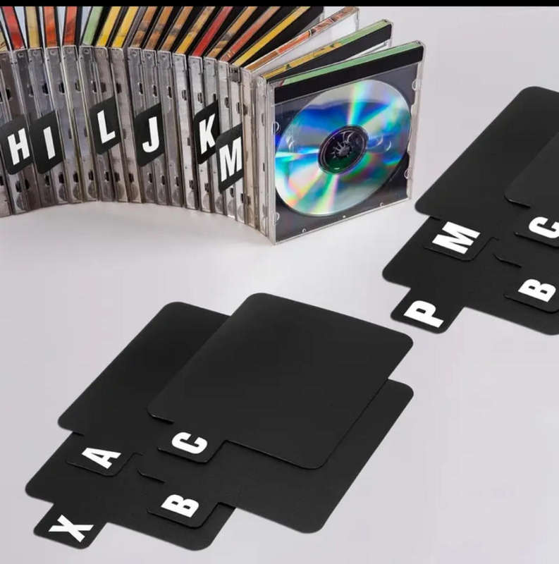 Divider set alphabetical
