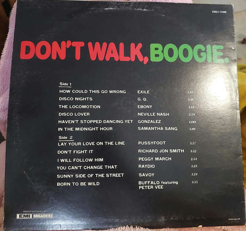 Don't walk Boogie