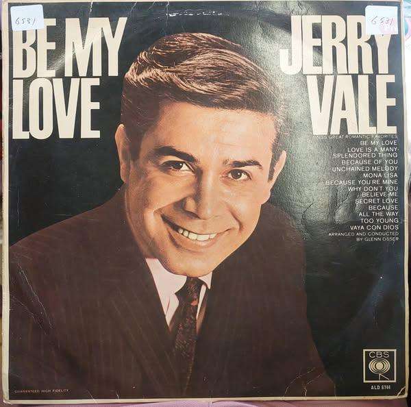 Jerry Vale - Be my love