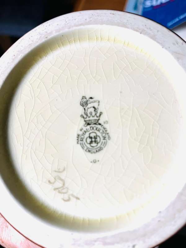 Royal Doultan Queensware Sir Francis Drake Bowling Jug
