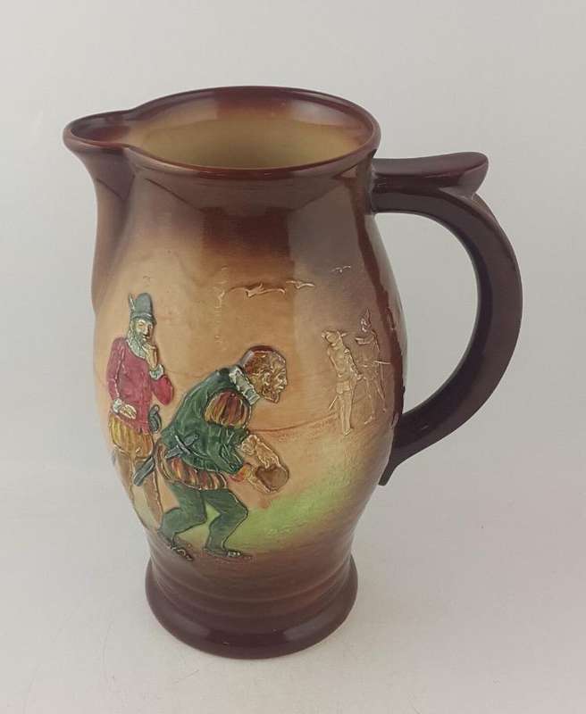 Royal Doultan Queensware Sir Francis Drake Bowling Jug