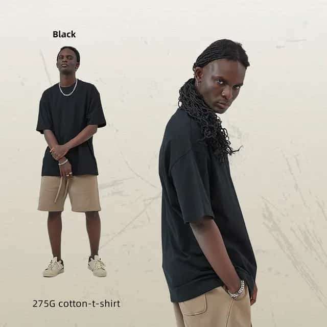250gsm Oversized T-Shirt High Quality 100% Cotton Material