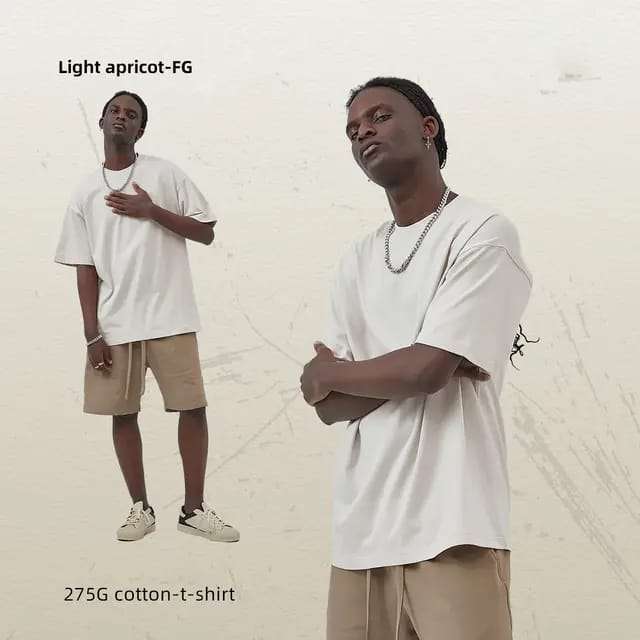 250gsm Oversized T-Shirt High Quality 100% Cotton Material