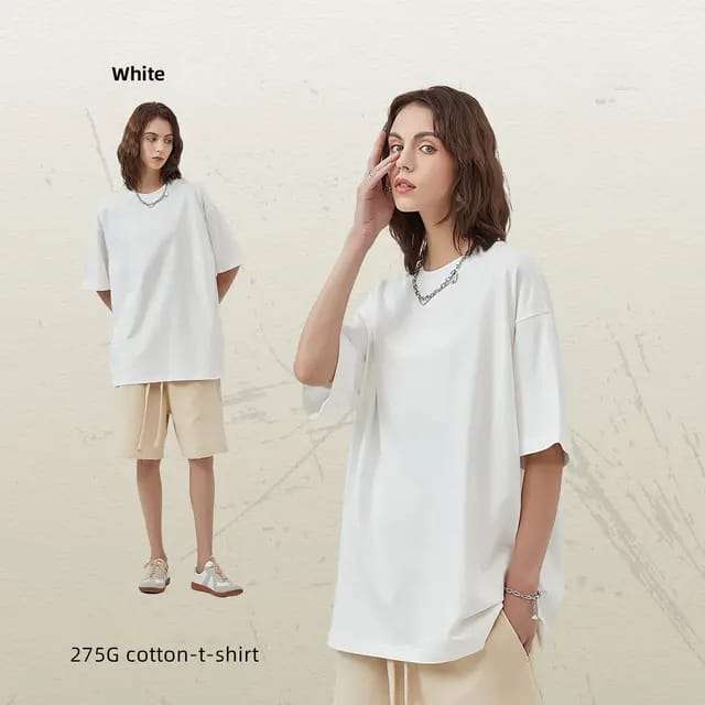 250gsm Oversized T-Shirt High Quality 100% Cotton Material