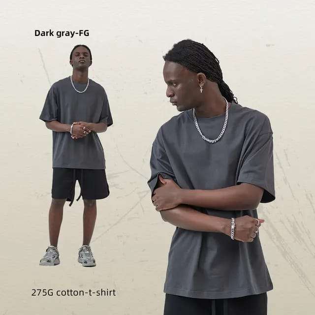 250gsm Oversized T-Shirt High Quality 100% Cotton Material