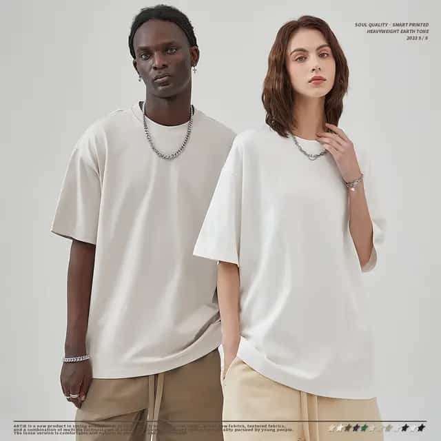 250gsm Oversized T-Shirt High Quality 100% Cotton Material