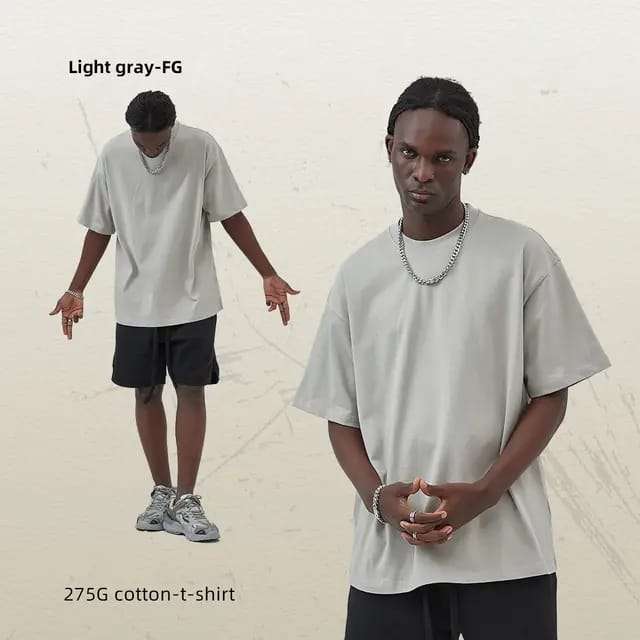 250gsm Oversized T-Shirt High Quality 100% Cotton Material