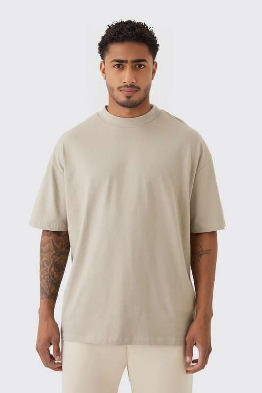 250gsm Drop Shoulder Boxy Fit T-Shirt
