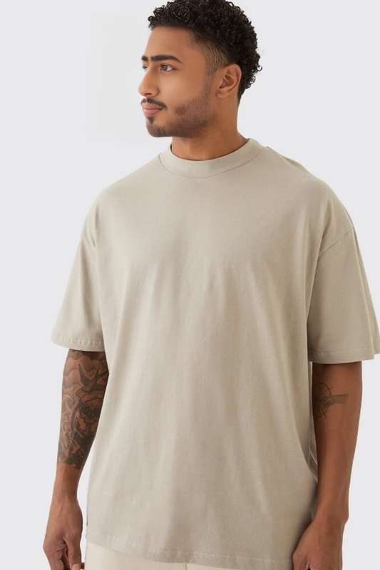 250gsm Drop Shoulder Boxy Fit T-Shirt