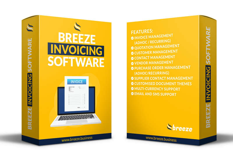 Breeze Invoicing - Professional - 3 months licence