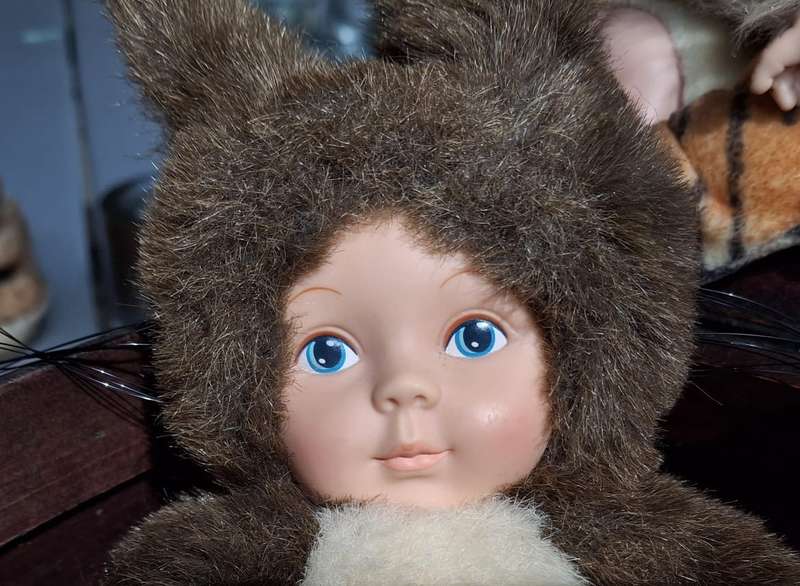 Collectible ANNE GEDDES SQUIRREL DOLL