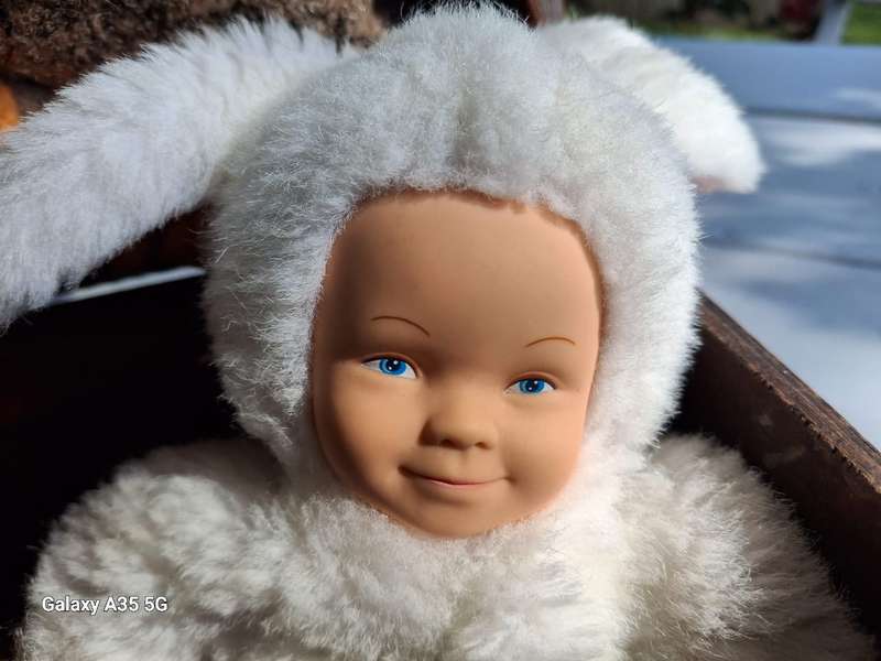 Collectible Anne Geddes Rabbit Doll