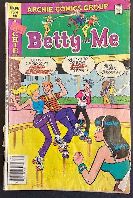 Vintage Archie Comic -No 107 - 1979 - Betty and Me