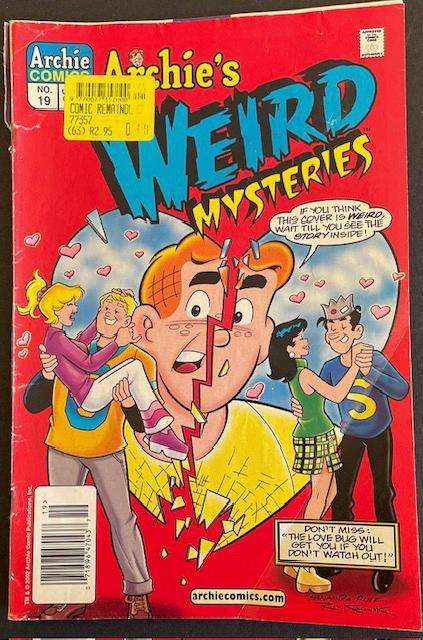 Vintage Archie Comic -Archie's Weird Mysteries Vol 1 No 19 - 2002