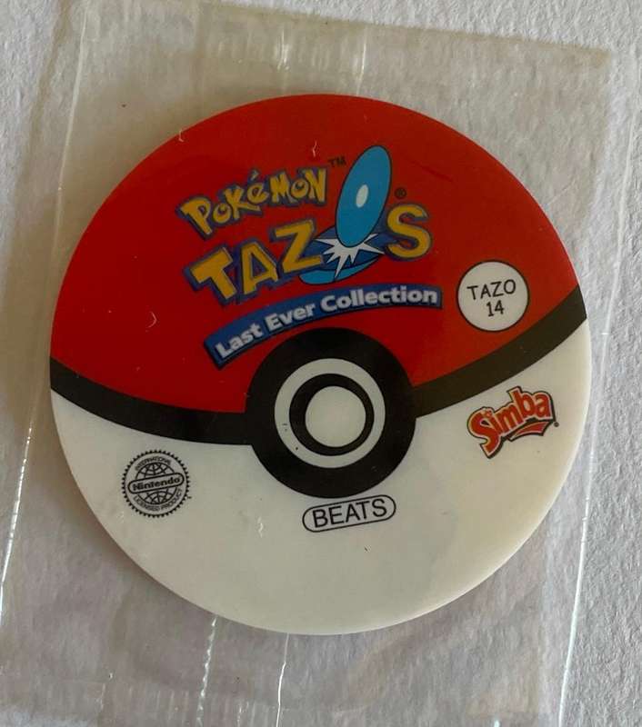 Pokemon Tazo - # 35 CLEFAIRY- Last Ever Collection . 2001 - Tazo number 14 - Mint - UNOPENED