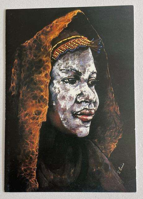 Blank Card - POKOT MAIDEN - Western Kenya - Unused with envelope