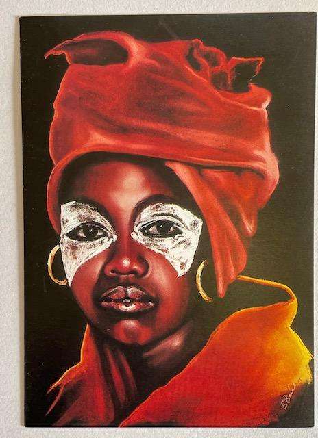 Blank Card - GCACEKA WOMAN - SOUTH AFRICA - Unused with envelope