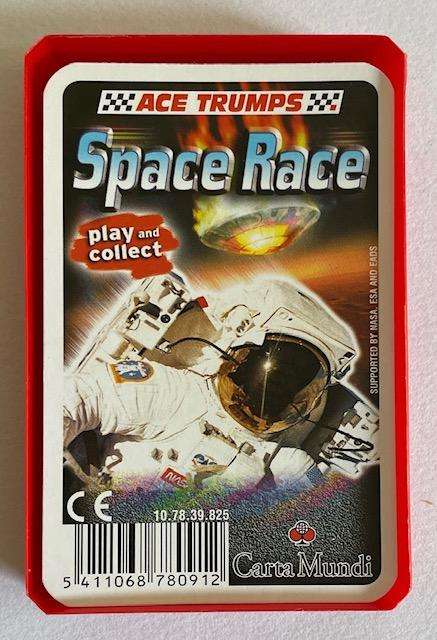 Space Race - Ace Trumps cards - play and collect