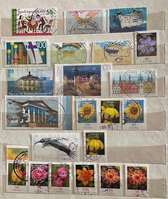 Mixed lot German stamps - used