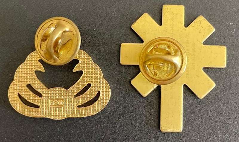 2 Rotary badges  - great condition!