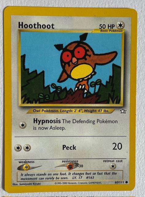 Pokémon TCG - HOOTHOOT -2000 - 60/111 - LP NM