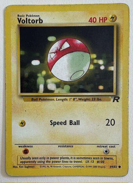 Pokémon TCG - VOLTORB - 2000 - 69/82 LP