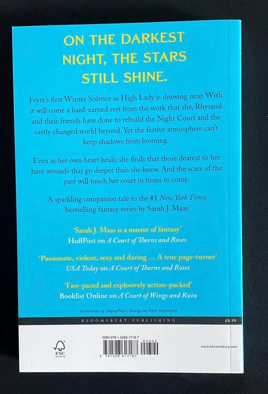A COURT OF FROST AND STARLIGHT - BOOK 4 - SARAH MAAS - BRAND NEW!  BARGAIN!!  233 PAGES