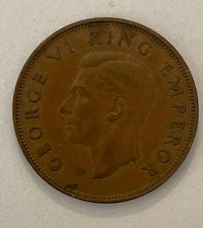 New Zealand 1 penny - 1946 - Bronze