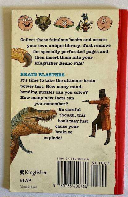 The Kingfisher Beano File - BRAIN BLASTERS - D C Thompson - 1996 - #2 - 48 pages