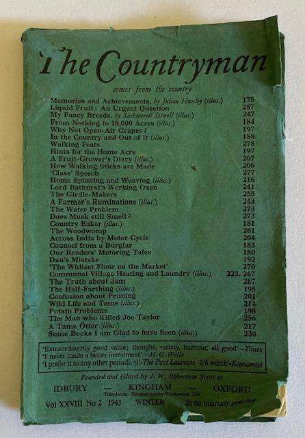 WARTIME COUNTRYMAN booklet - 1942 - #1