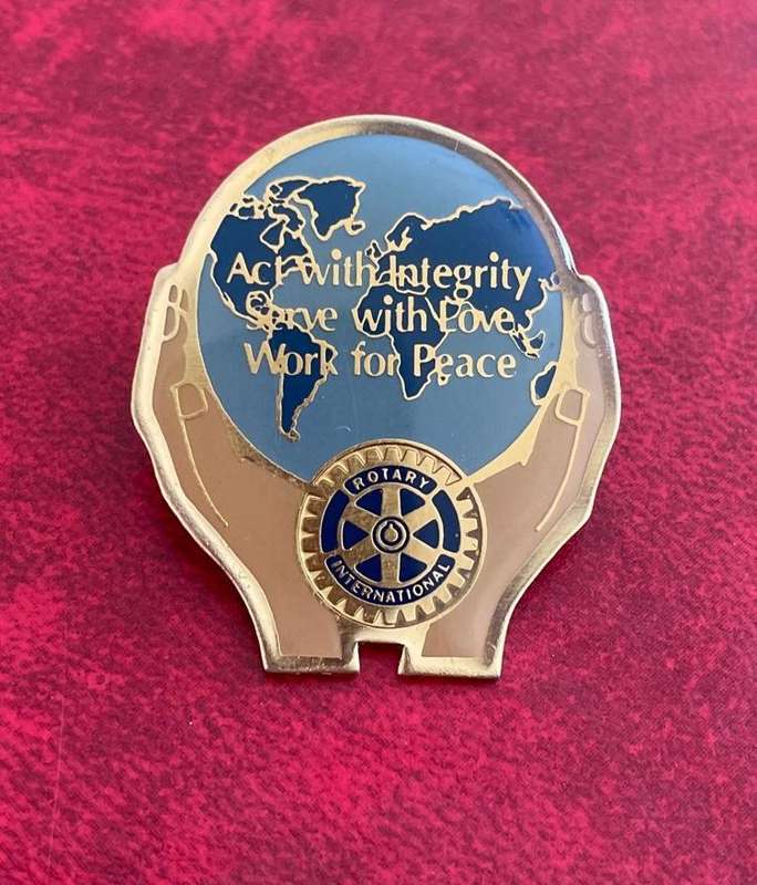 Vintage Rotary International Badge